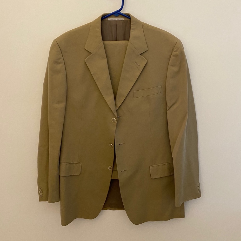 Authentic Ermenegildo Zegna Soft Wool Suit